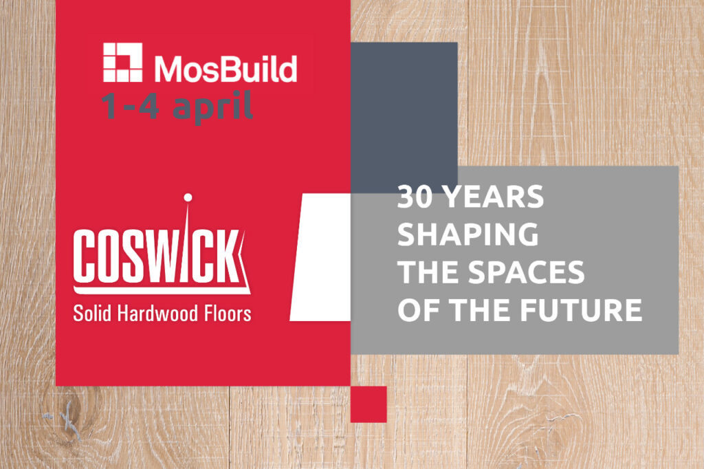 The anniversary exposition of Coswick company at the International Building and Interior Exhibition MosBuild 2025, held in Moscow from April 1 to 4!