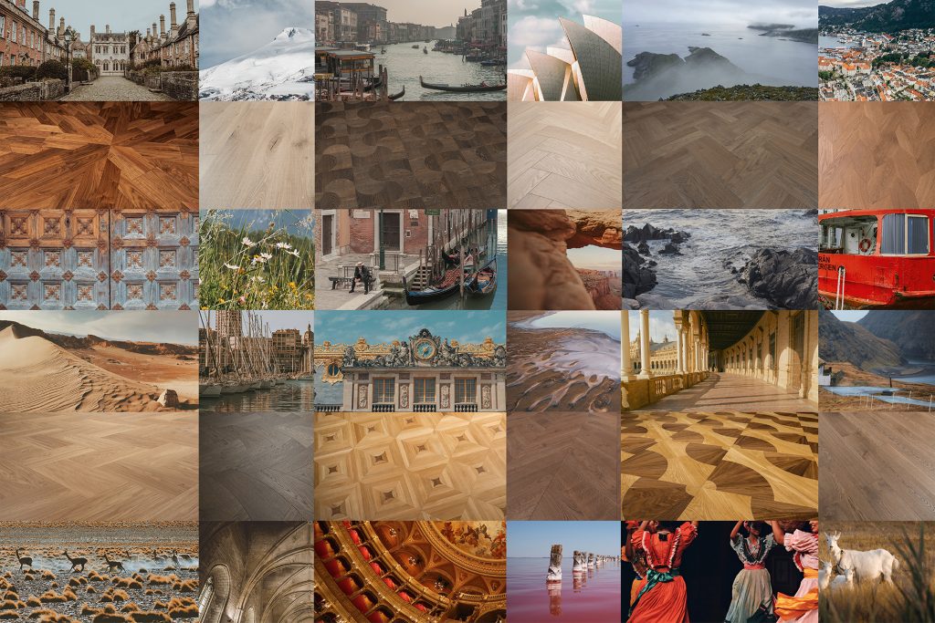 Coswick dedicates its 2026 calendar to ideas that inspire us to create new hardwood flooring designs