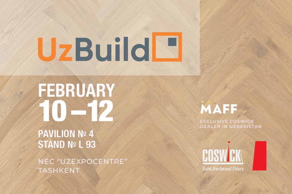 The anniversary exposition of Coswick company at the International Building and Interior Exhibition MosBuild 2025, held in Moscow from April 1 to 4!